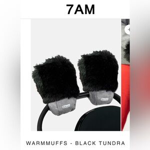 7AM Warmmuffs - Black Tundra